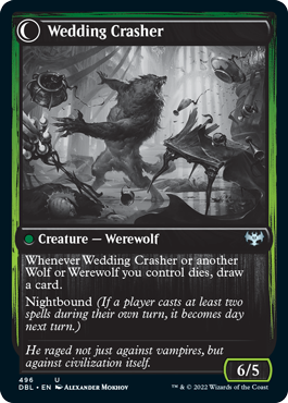 Wolfkin Outcast // Wedding Crasher [Innistrad: Double Feature] | Gate City Games LLC