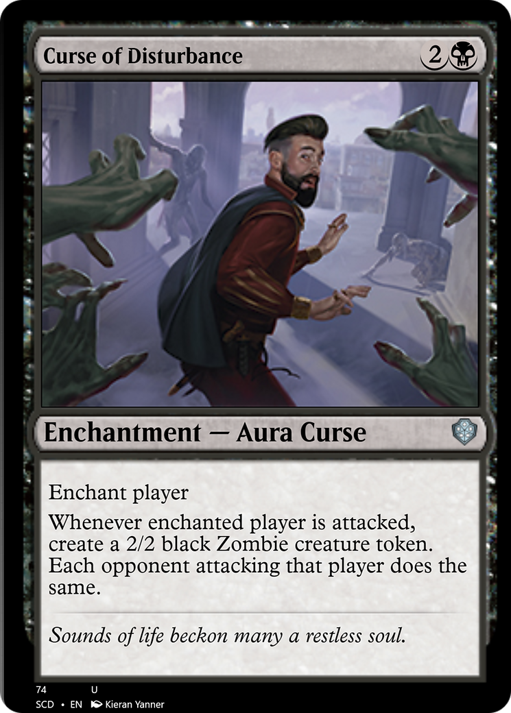 Curse of Disturbance [Starter Commander Decks] | Gate City Games LLC