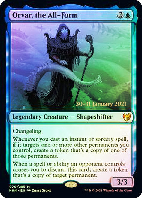 Orvar, the All-Form  [Kaldheim Prerelease Promos] | Gate City Games LLC