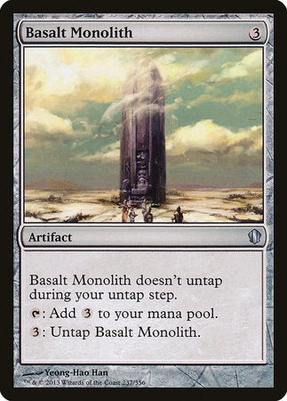 Basalt Monolith [Commander 2013] | Gate City Games LLC