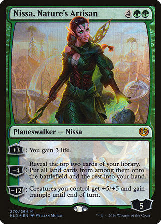 Nissa, Nature's Artisan [Kaladesh] | Gate City Games LLC