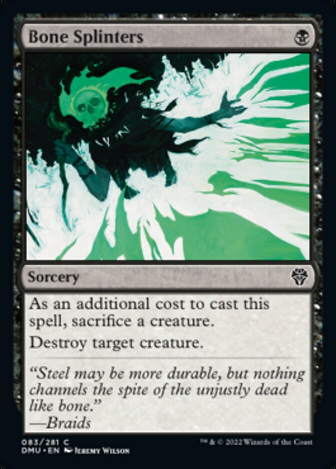 Bone Splinters [Dominaria United] | Gate City Games LLC