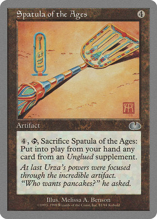 Spatula of the Ages [Unglued] | Gate City Games LLC