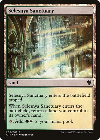 Selesnya Sanctuary [Commander 2017] | Gate City Games LLC