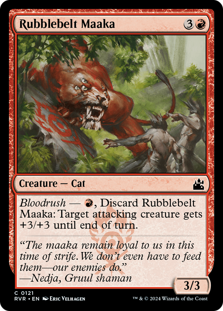 Rubblebelt Maaka [Ravnica Remastered] | Gate City Games LLC