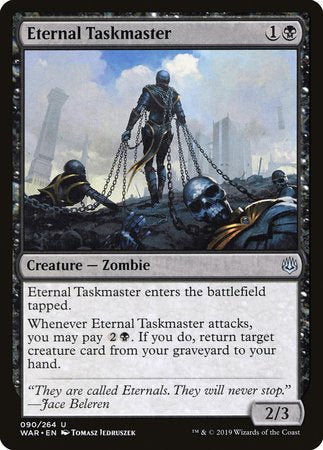 Eternal Taskmaster [War of the Spark] | Gate City Games LLC