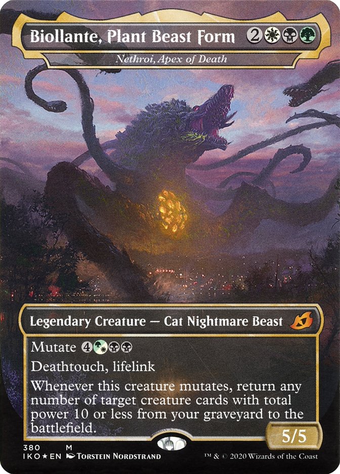 Nethroi, Apex of Death - Biollante, Plant Beast Form (Godzilla Series) [Ikoria: Lair of Behemoths] | Gate City Games LLC