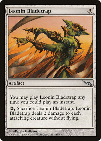 Leonin Bladetrap [Mirrodin] | Gate City Games LLC