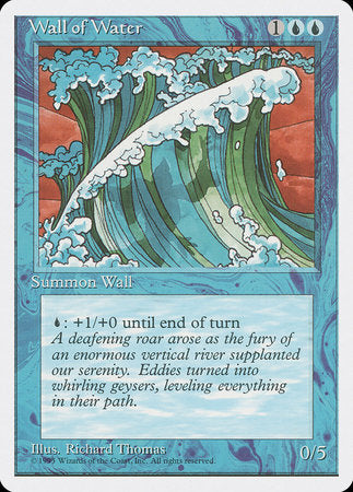 Wall of Water [Fourth Edition] | Gate City Games LLC