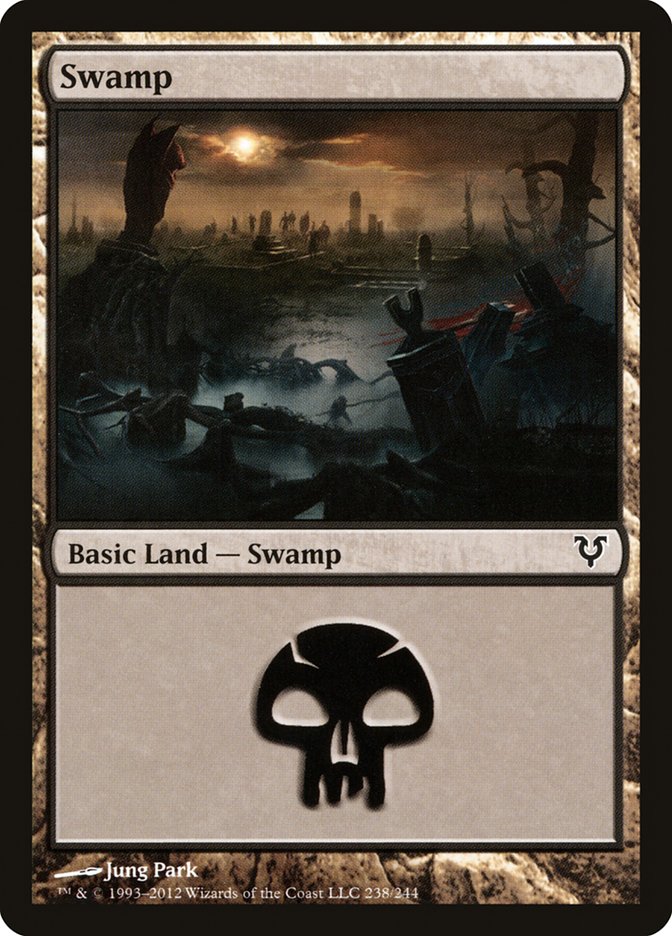 Swamp (238) [Avacyn Restored] | Gate City Games LLC
