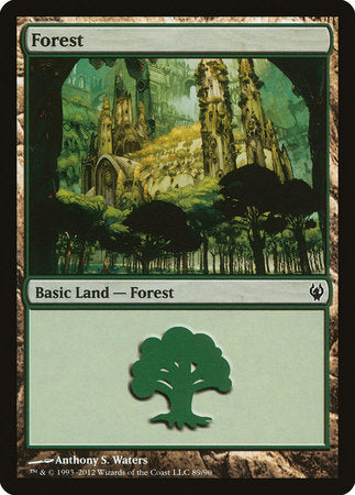 Forest (89) [Duel Decks: Izzet vs. Golgari] | Gate City Games LLC