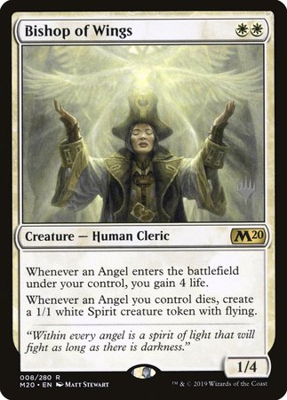 Bishop of Wings [Core Set 2020 Promos] | Gate City Games LLC