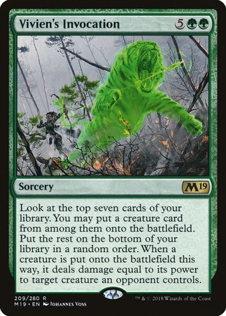 Vivien's Invocation [Core Set 2019] | Gate City Games LLC