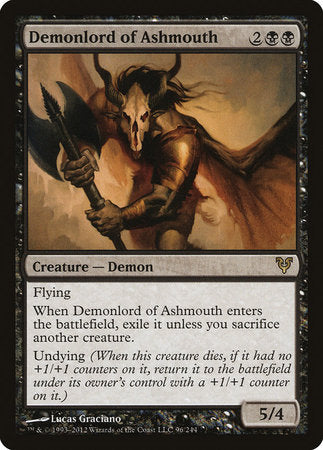 Demonlord of Ashmouth [Avacyn Restored] | Gate City Games LLC