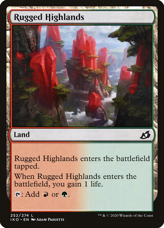 Rugged Highlands [Ikoria: Lair of Behemoths] | Gate City Games LLC