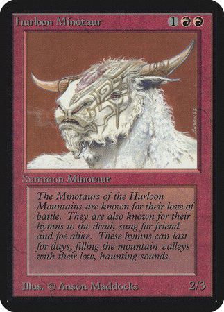 Hurloon Minotaur [Limited Edition Alpha] | Gate City Games LLC