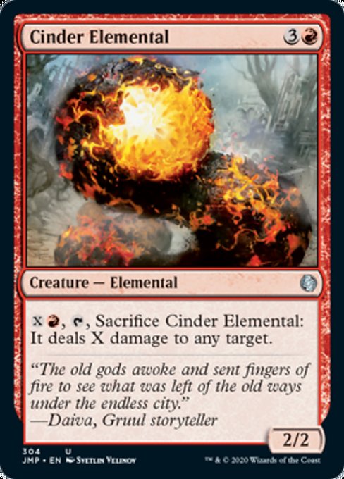 Cinder Elemental [Jumpstart] | Gate City Games LLC