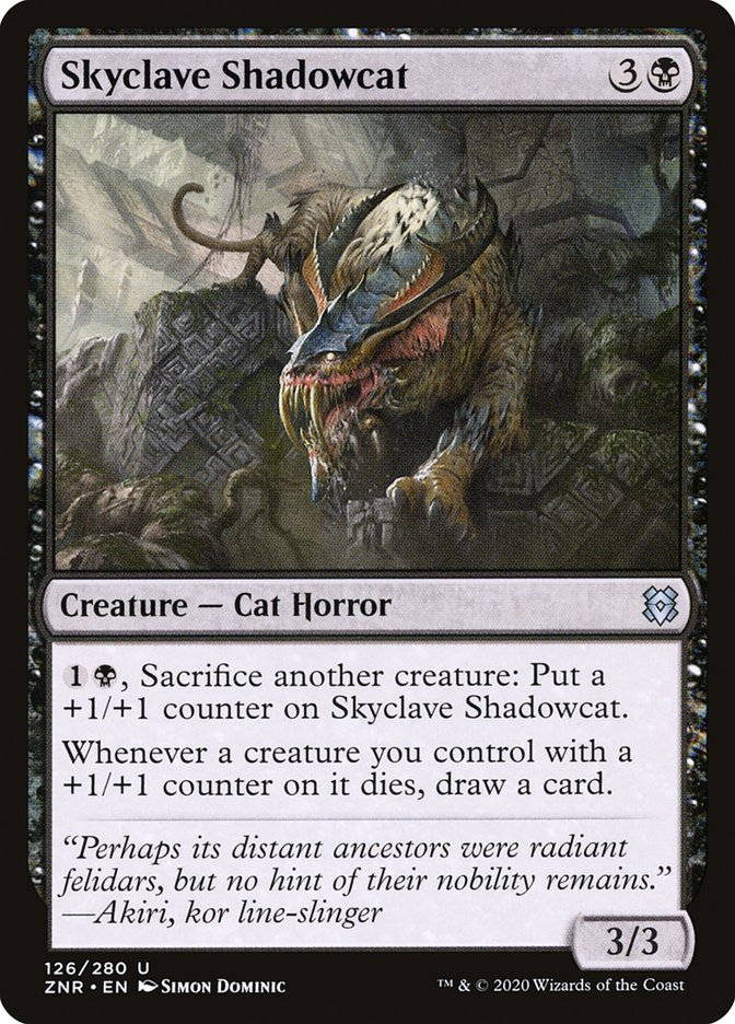 Skyclave Shadowcat [Zendikar Rising] | Gate City Games LLC