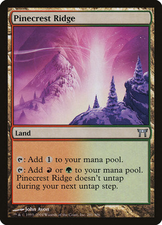 Pinecrest Ridge [Champions of Kamigawa] | Gate City Games LLC
