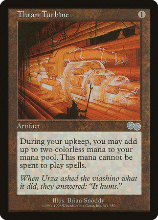 Thran Turbine [Urza's Saga] | Gate City Games LLC