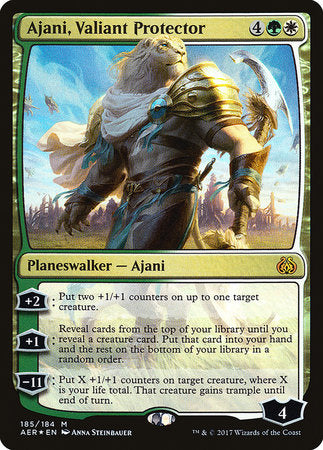 Ajani, Valiant Protector [Aether Revolt] | Gate City Games LLC