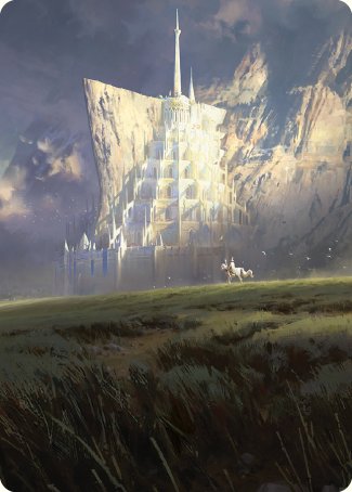 Minas Tirith Art Card [The Lord of the Rings: Tales of Middle-earth Art Series] | Gate City Games LLC