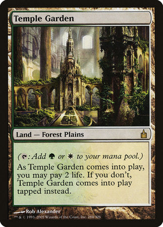 Temple Garden [Ravnica: City of Guilds] | Gate City Games LLC