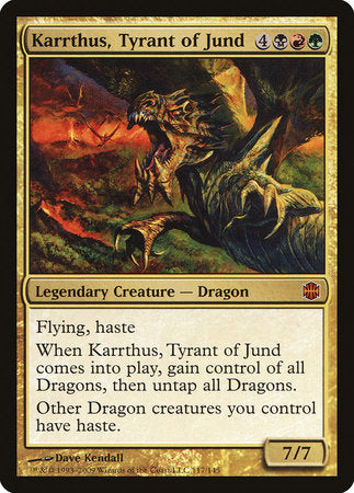 Karrthus, Tyrant of Jund [Alara Reborn] | Gate City Games LLC