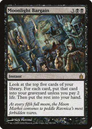 Moonlight Bargain [Ravnica: City of Guilds] | Gate City Games LLC