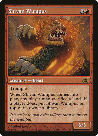 Shivan Wumpus [Planar Chaos] | Gate City Games LLC