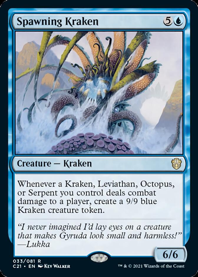 Spawning Kraken [Commander 2021] | Gate City Games LLC