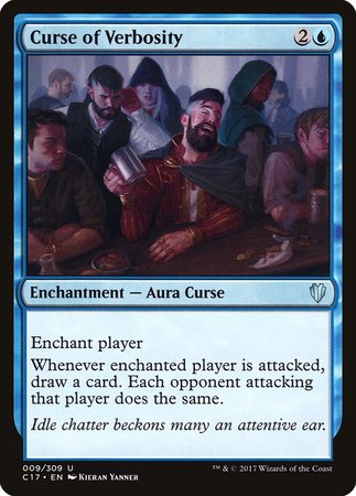 Curse of Verbosity [Commander 2017] | Gate City Games LLC