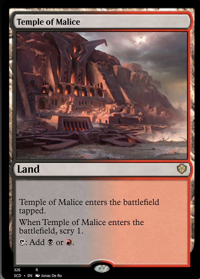 Temple of Malice [Starter Commander Decks] | Gate City Games LLC