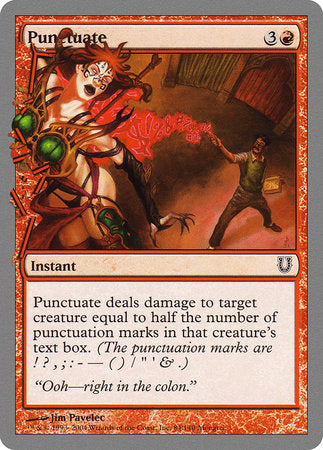 Punctuate [Unhinged] | Gate City Games LLC