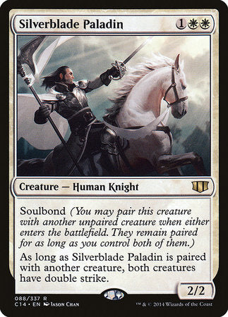 Silverblade Paladin [Commander 2014] | Gate City Games LLC