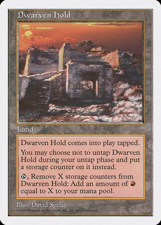 Dwarven Hold [Fifth Edition] | Gate City Games LLC