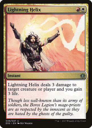 Lightning Helix [Explorers of Ixalan] | Gate City Games LLC
