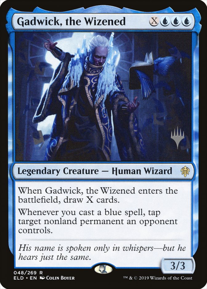 Gadwick, the Wizened (Promo Pack) [Throne of Eldraine Promos] | Gate City Games LLC