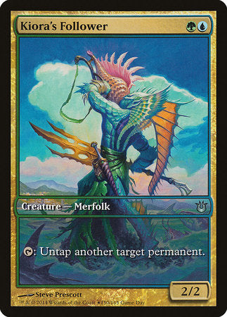 Kiora's Follower [Born of the Gods Promos] | Gate City Games LLC