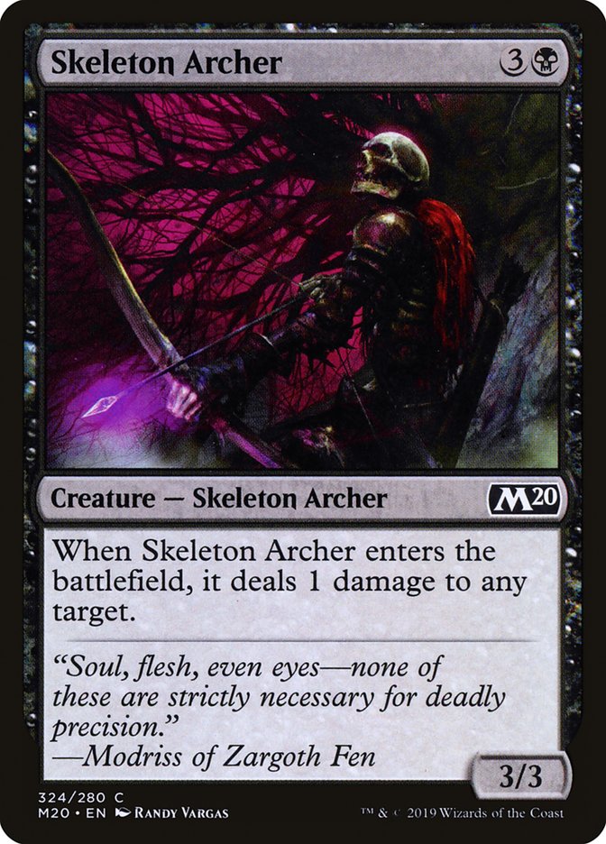 Skeleton Archer [Core Set 2020] | Gate City Games LLC