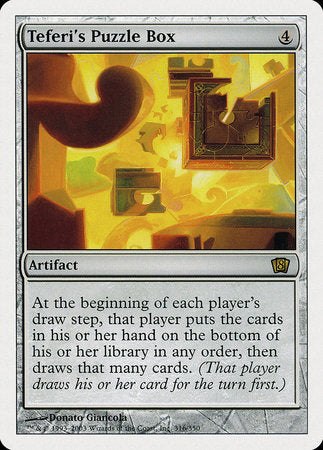 Teferi's Puzzle Box [Eighth Edition] | Gate City Games LLC