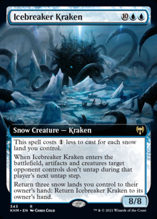 Icebreaker Kraken (Extended Art) [Kaldheim] | Gate City Games LLC