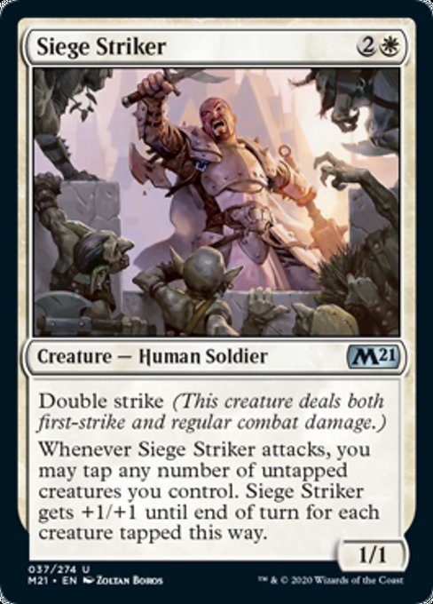 Siege Striker [Core Set 2021] | Gate City Games LLC