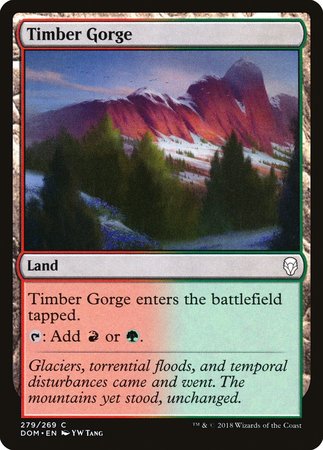 Timber Gorge [Dominaria] | Gate City Games LLC