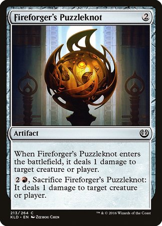 Fireforger's Puzzleknot [Kaladesh] | Gate City Games LLC