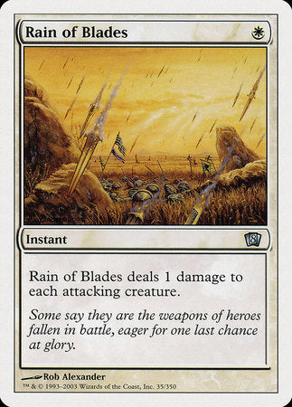 Rain of Blades [Eighth Edition] | Gate City Games LLC