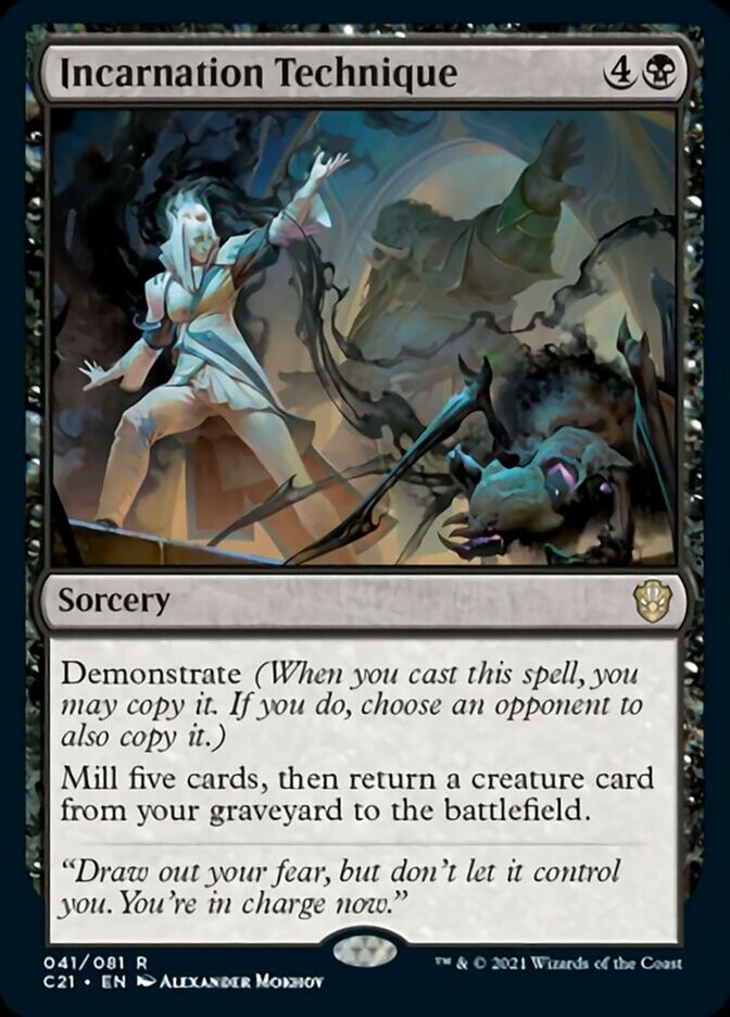 Incarnation Technique [Commander 2021] | Gate City Games LLC