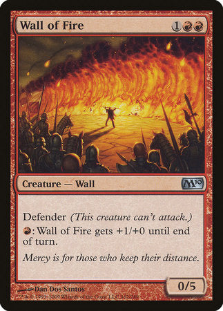 Wall of Fire [Magic 2010] | Gate City Games LLC