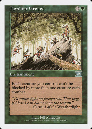 Familiar Ground [Classic Sixth Edition] | Gate City Games LLC