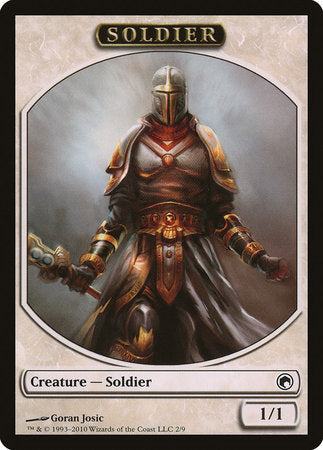 Soldier Token [Scars of Mirrodin Tokens] | Gate City Games LLC